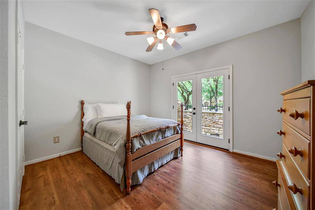 The secondary bedroom is another space to love.