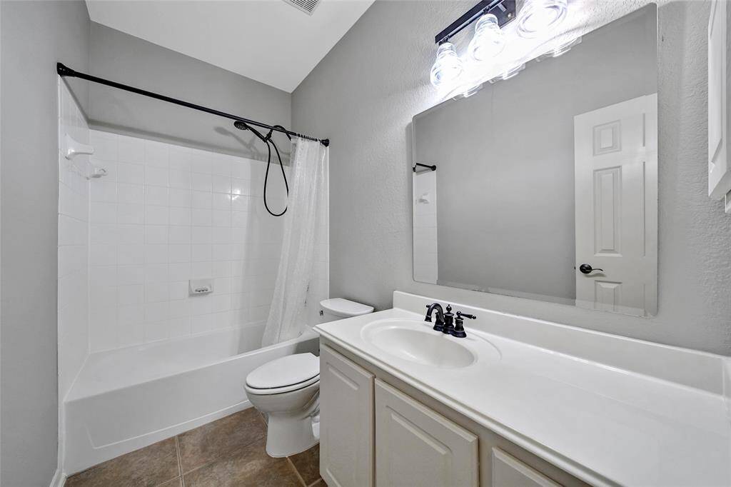 A full bath upstairs also means this space could double as a guest room.