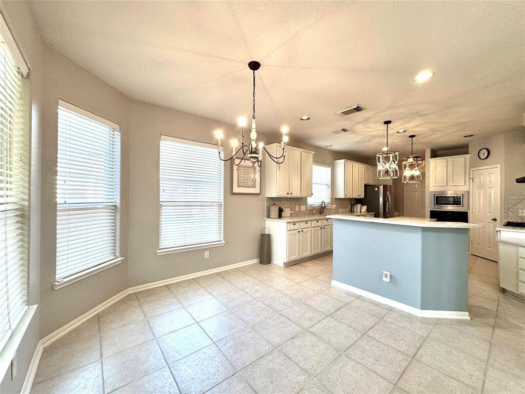 Breakfast Room is open to the kitchen.