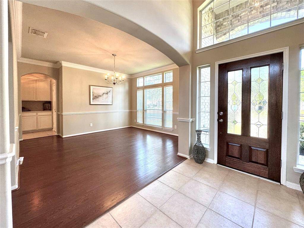 View of Formal Dining Room from entry.