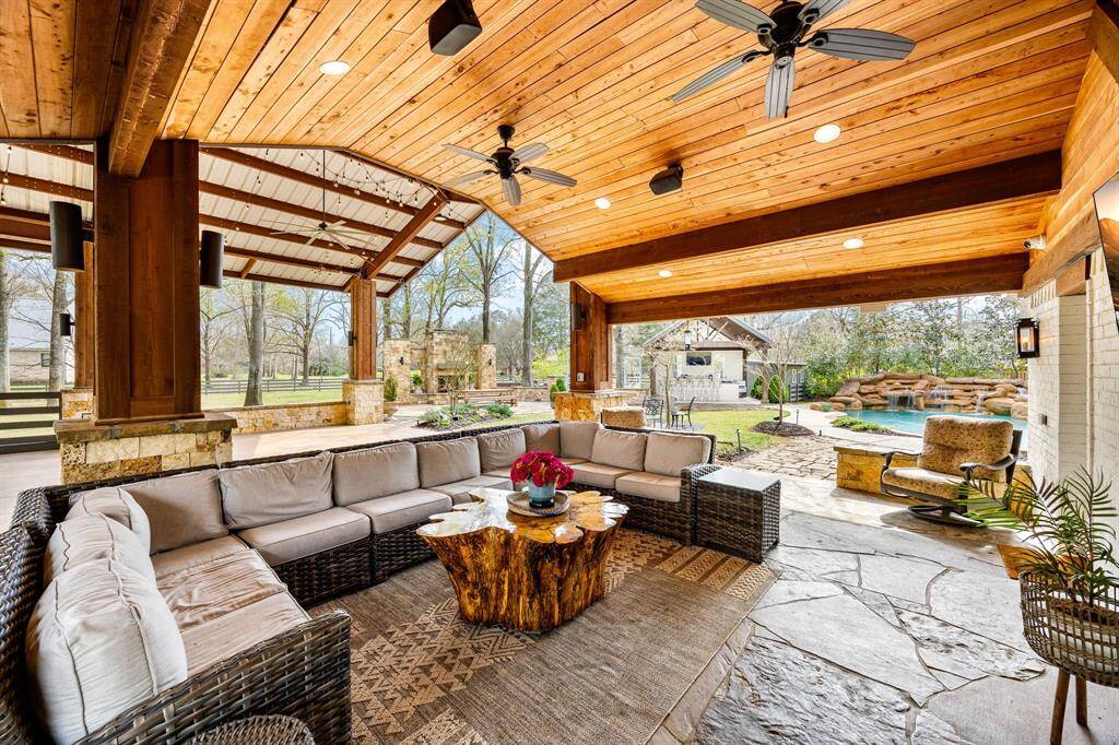 A mosquito system throughout will keep you comfortable during the hot summer months so you can enjoy outdoor living at it's finest.
