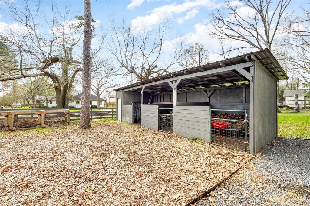 Horses are welcome here! Three stall barn area with plenty of space on the property to allow your horses to roam.