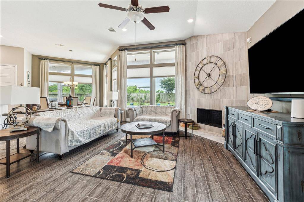 Spacious living area to catch a movie or just wine down