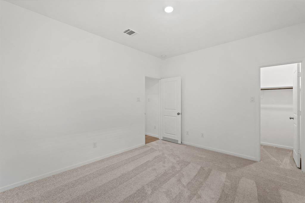 Another view of the Bedroom, closet and space it has to offer.