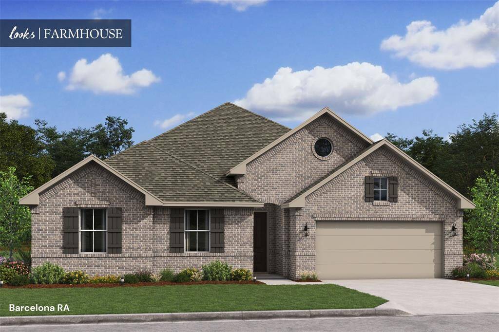 Charming Barcelona home design with elevation RA built by K. Hovnanian Homes in beautiful Westland Ranch. (*Artist rendering used for illustration purposes only.)