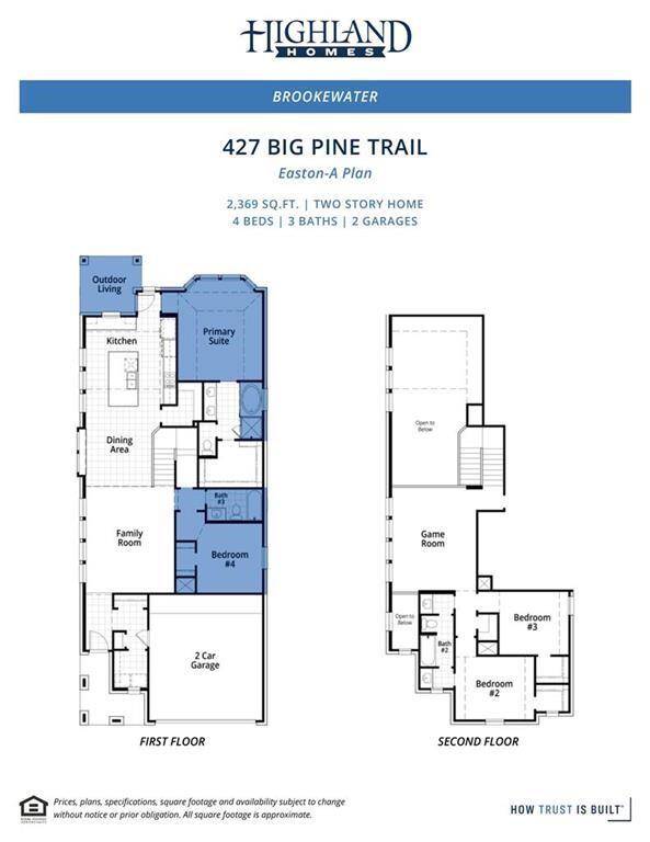 427 Big Pine Trail in Brookewater 40s Floorplan1