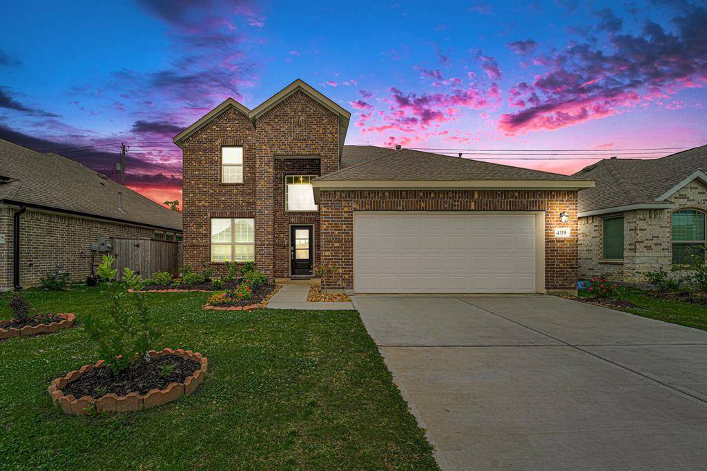 Front of Home at Dusk