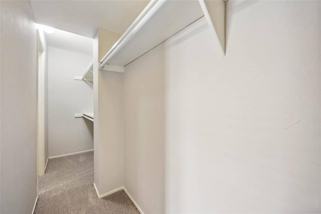 Extra-large walk-in closets are ideal!