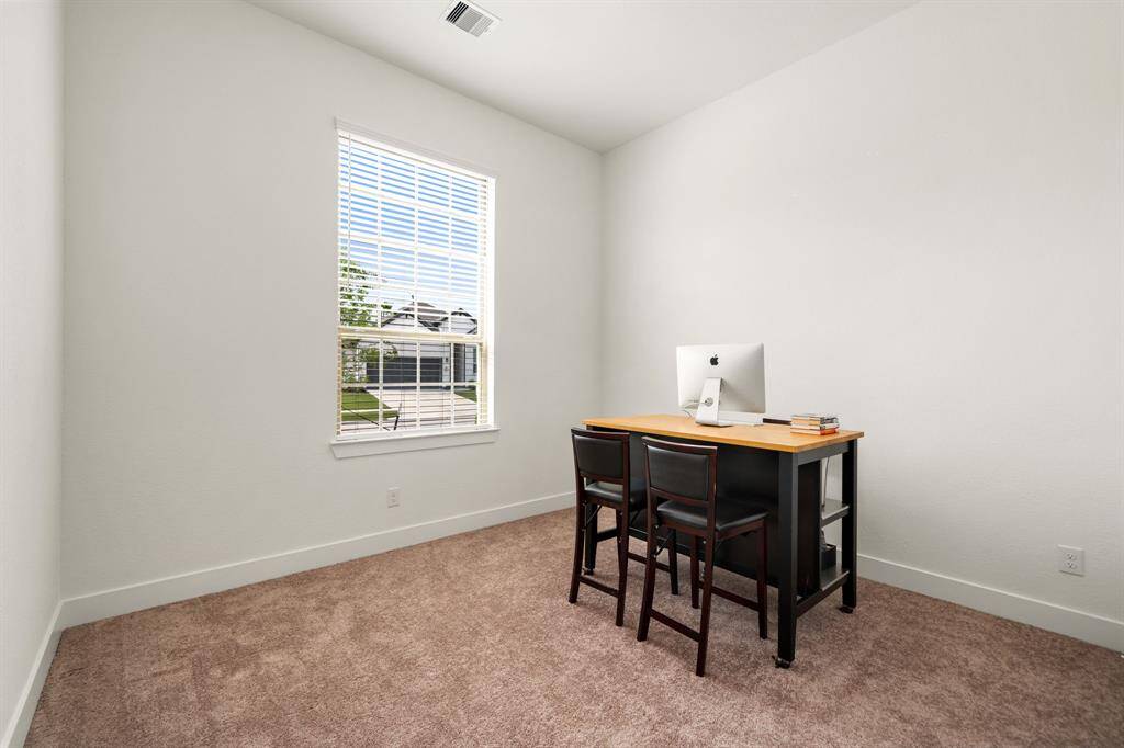 Private study ideal for working from home or quiet reading time.