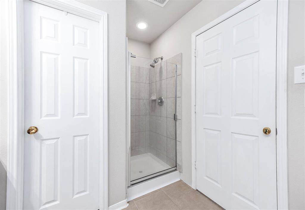 Primary Bathroom Shower.