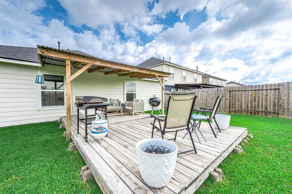 Deck Area Is Perfect For Entertaining.