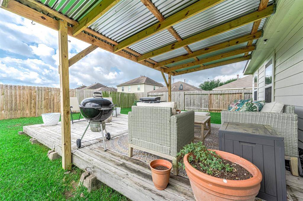 Wind Down After A Long Day On Your Covered Deck.