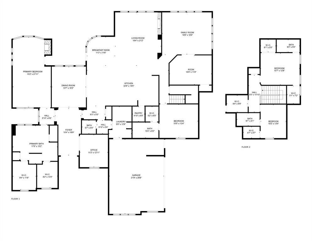 Floorplan for reference purposes.