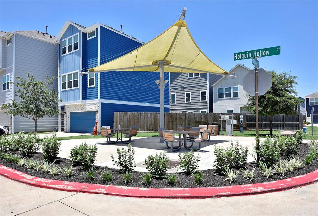 Enjoy the outdoors and connect with neighbors at the inviting community pavilion.