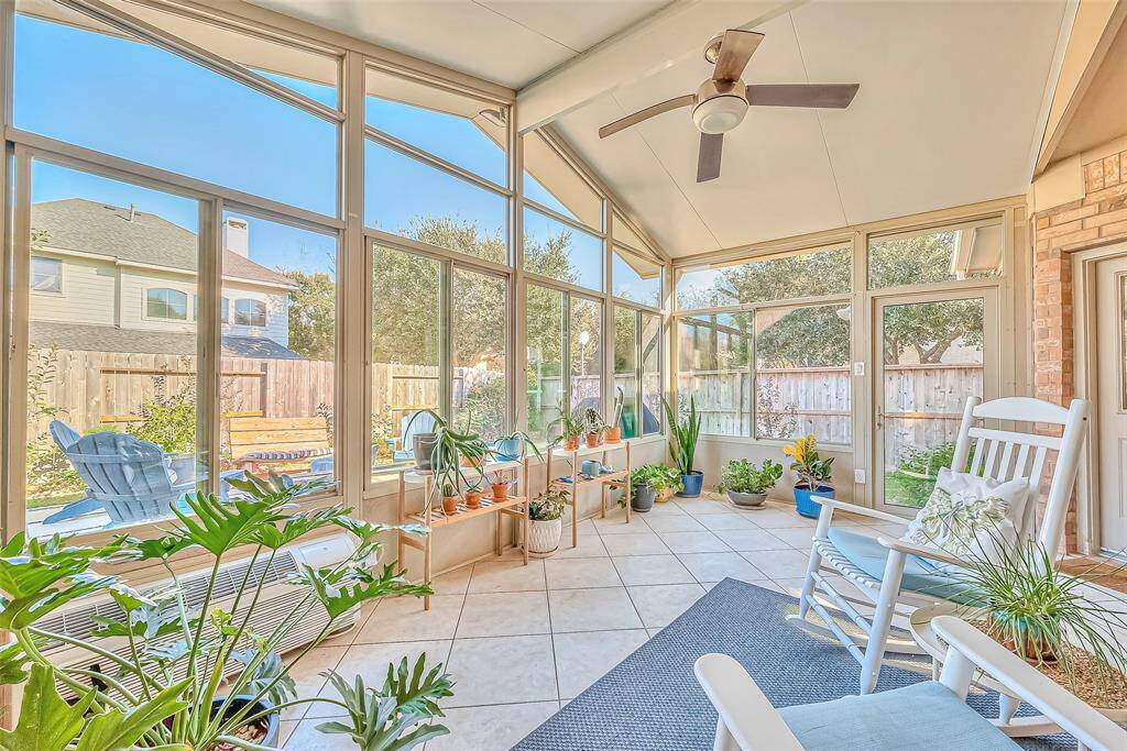 Stunning sunroom is the highlight of this home!