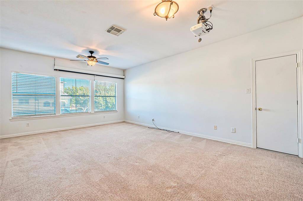 Spacious multipurpose room upstairs