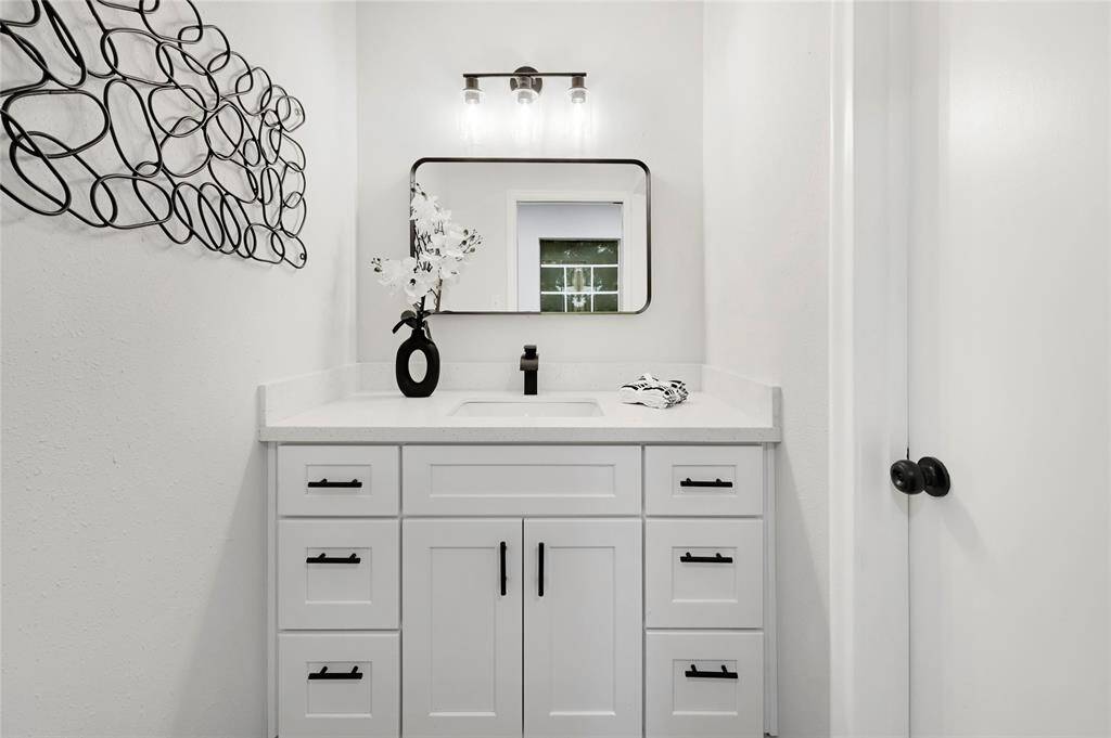 Half bath downstairs