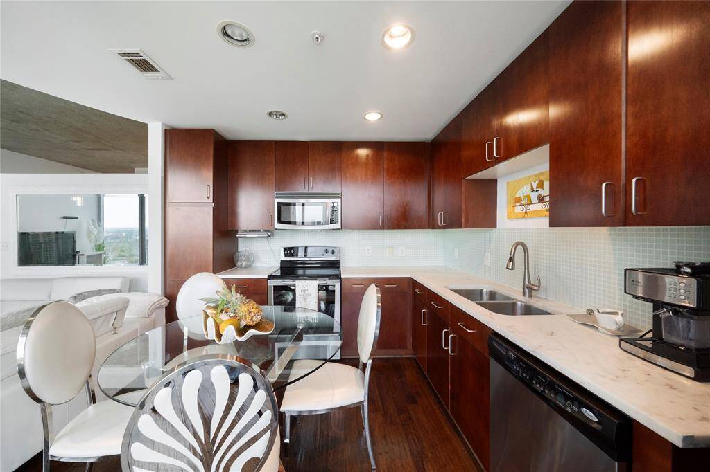 Kitchen view 2