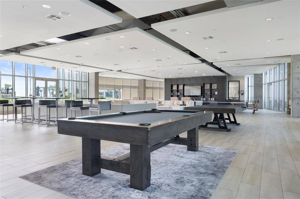 Party room - entertainment area