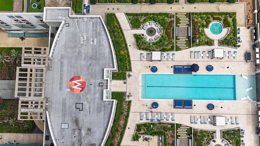 Entertainment birds eye view