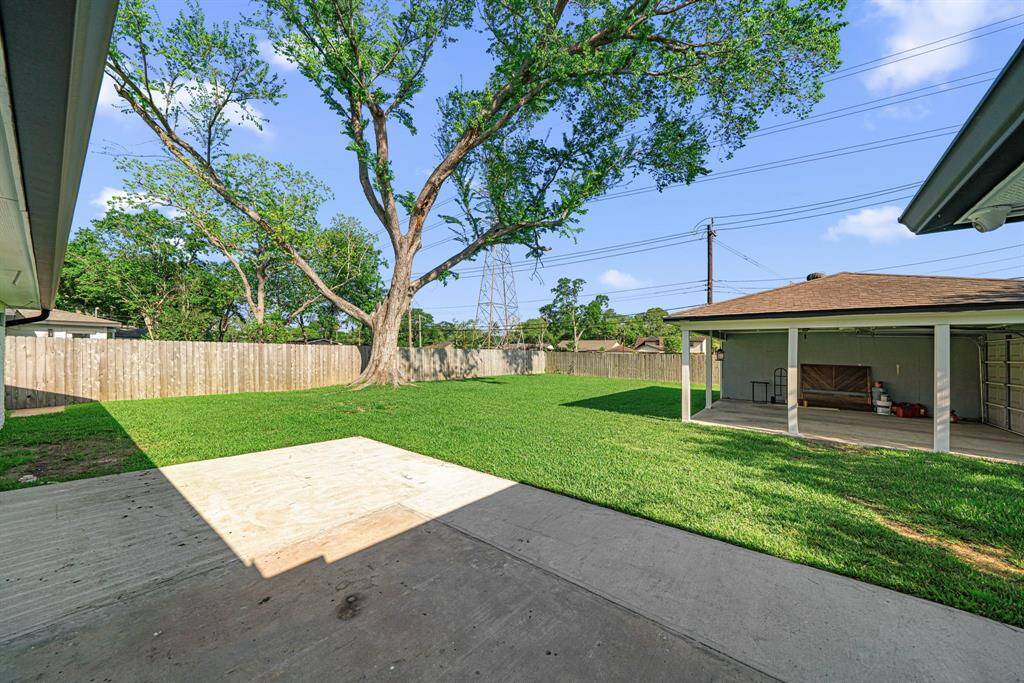 Oversized lot that goes on what feels like forever