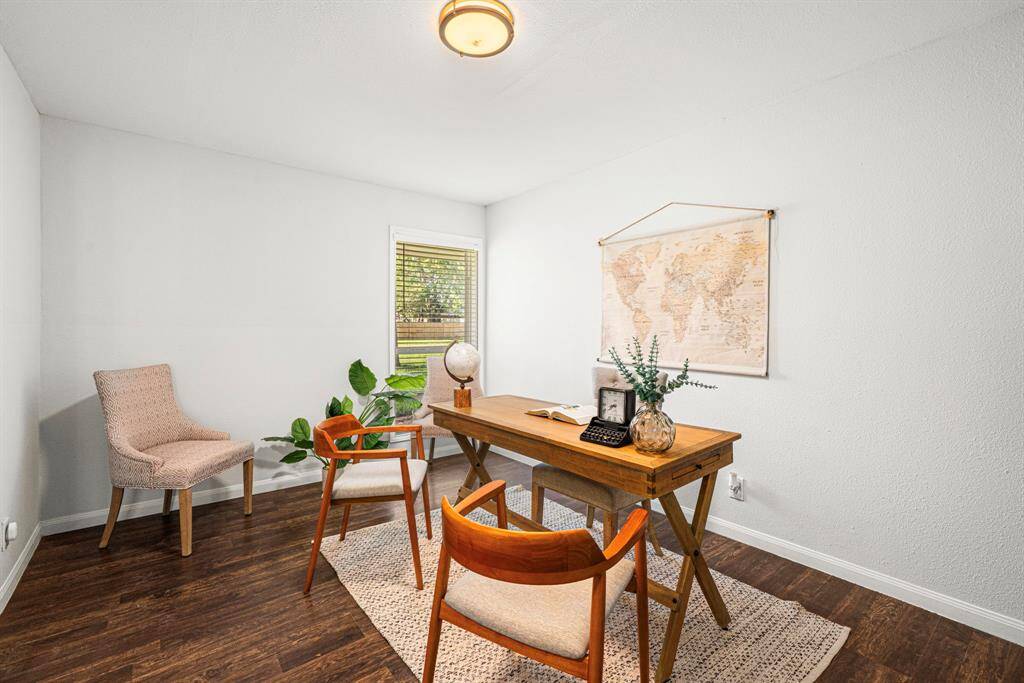Additionally room can make for a great office!