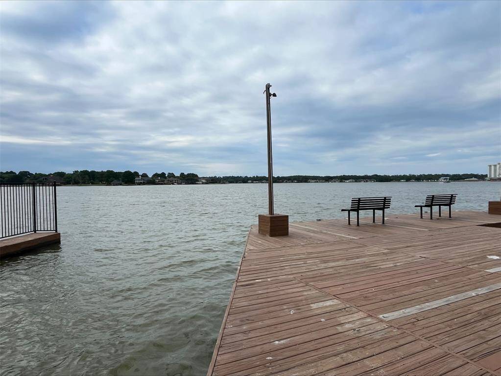 Cape Conroe's neighborhood boat launch.