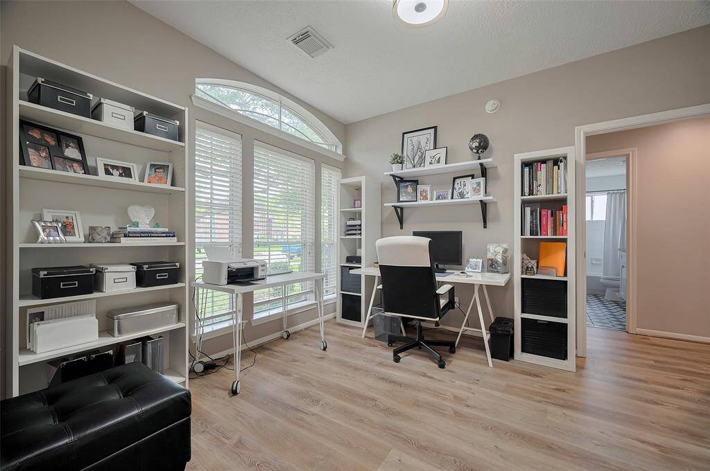 The Study or 4th Bedroom.  There's a nice sized closet