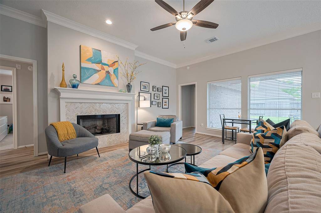 The Spacious Family Room