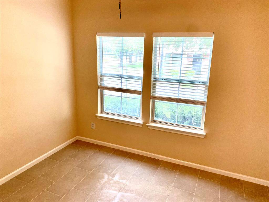 Bedrooms have lots of light and green views