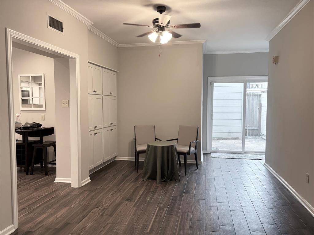 Dining Area Off the Patio