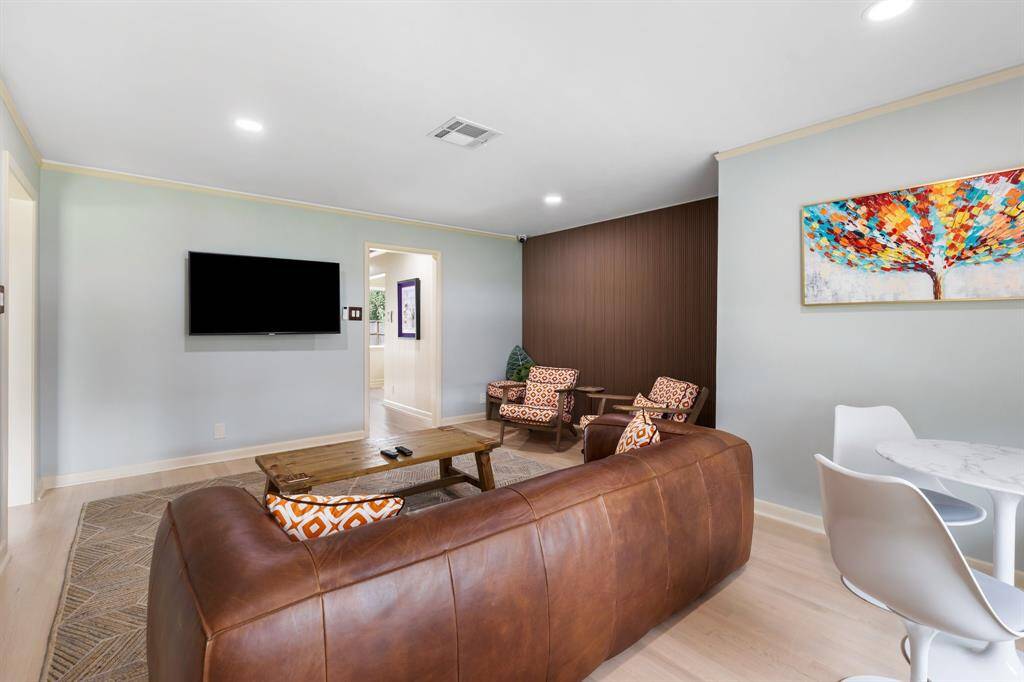 Another view of the light and bright living room