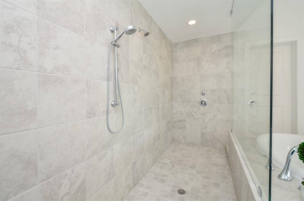 Another View of the Relaxing Soaking Tub and Shower