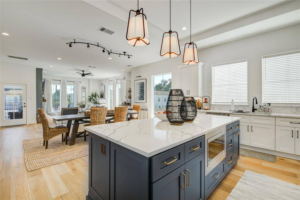 Kitchen overlooking the Dining Room