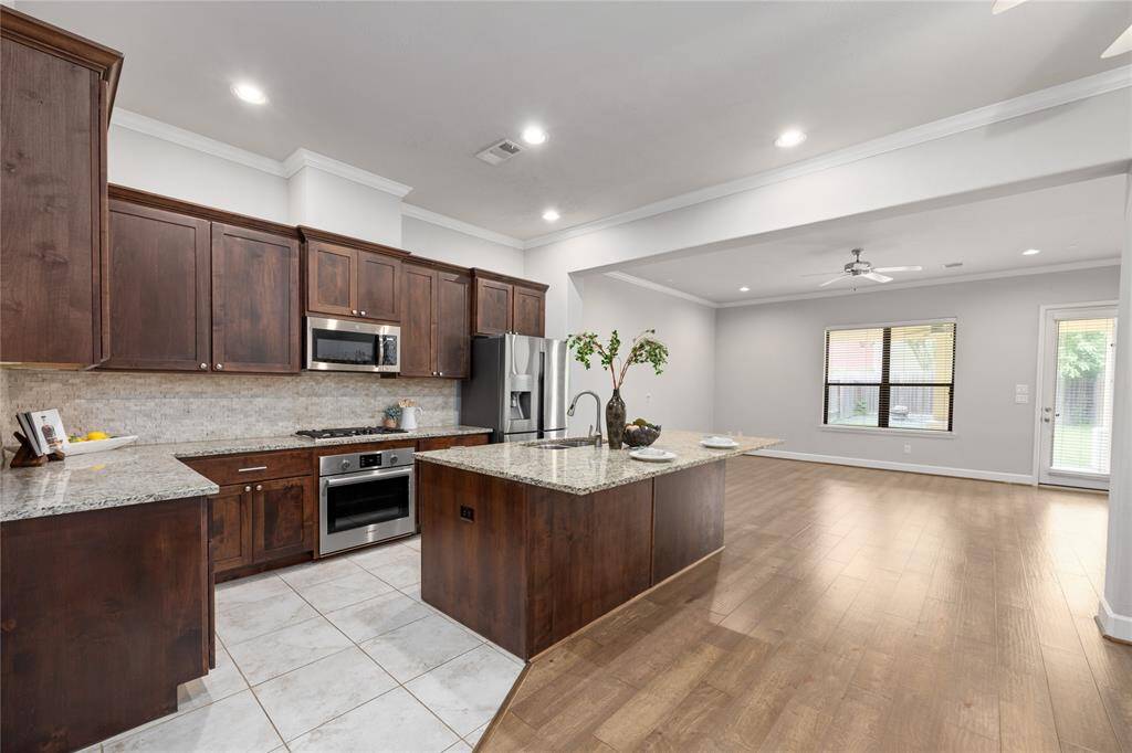 Great view of the open concept floor plan.