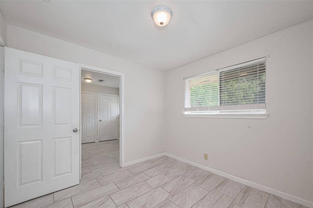 Alternate view of the secondary bedroom.