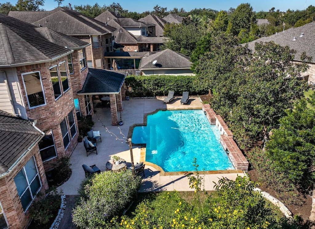Another view of the home situated on a corner lot.