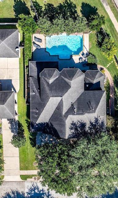 Another view of the home situated on a corner lot.