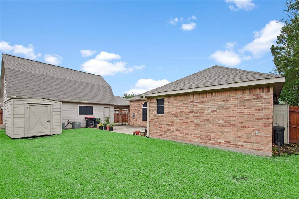Shed Included