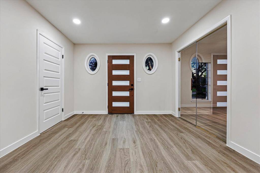 Custom Front Door offers a warm and secure welcome.