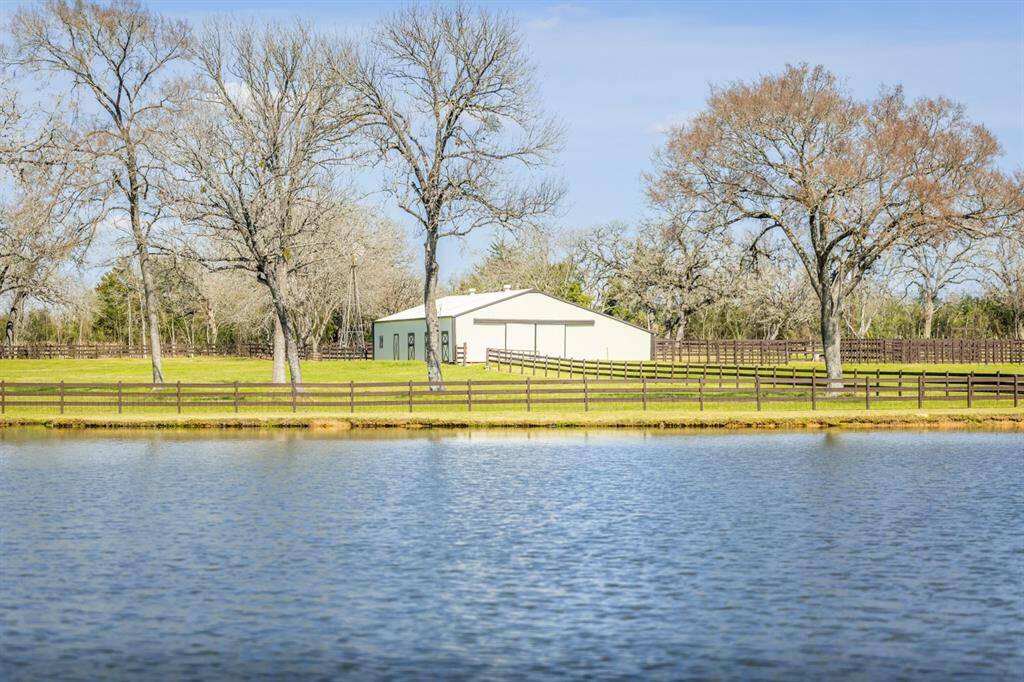 Lake View and Horse Barn