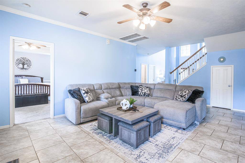 The unique floorplan creates such distinct spaces for living, while still maintaining the characteristics of an open floorplan.