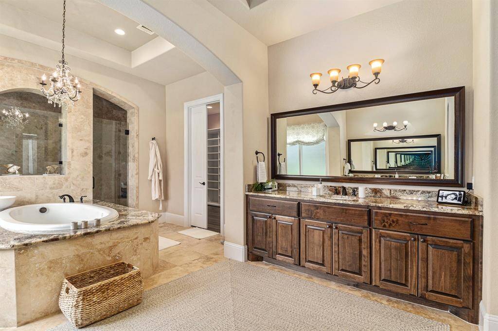 Luxurious finishes throughout add a touch of elegance and pampering.