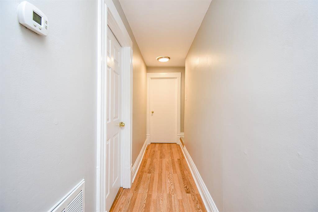 Hallway leading to bedrooms.