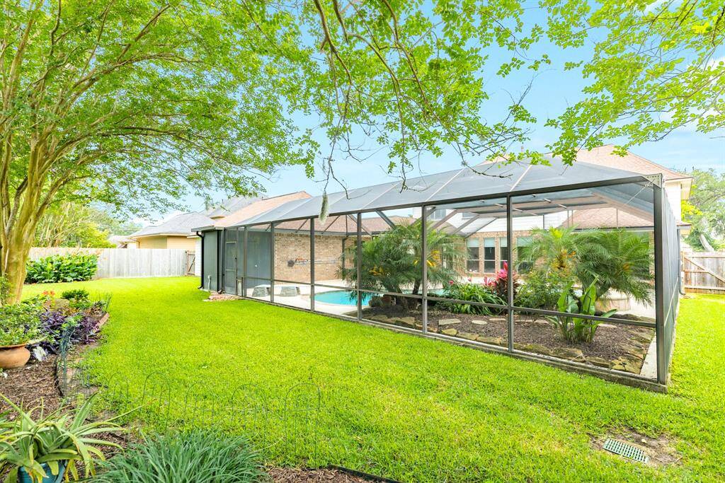 The landscaping is professionally done and adds a relaxing and comfortable feel to the exterior of this home. From the front yard to the back yard everything is perfect.