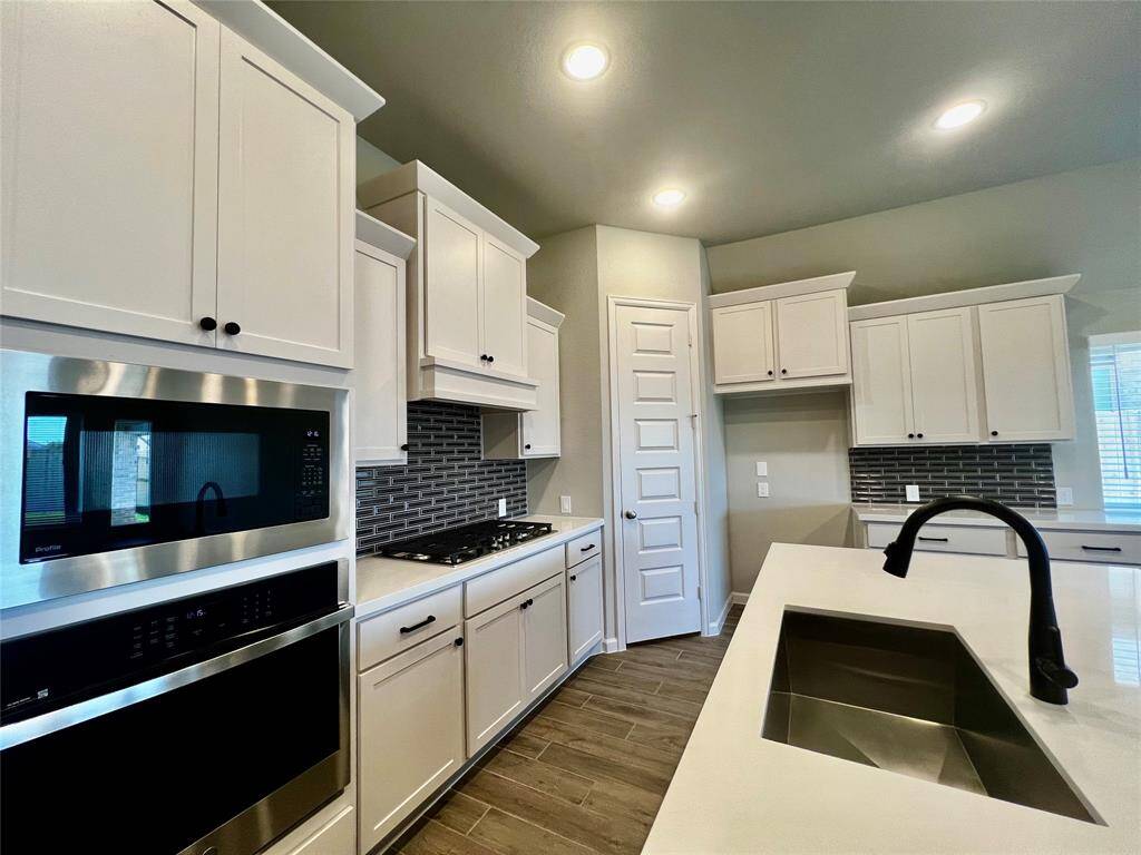 Kitchen open to Family room