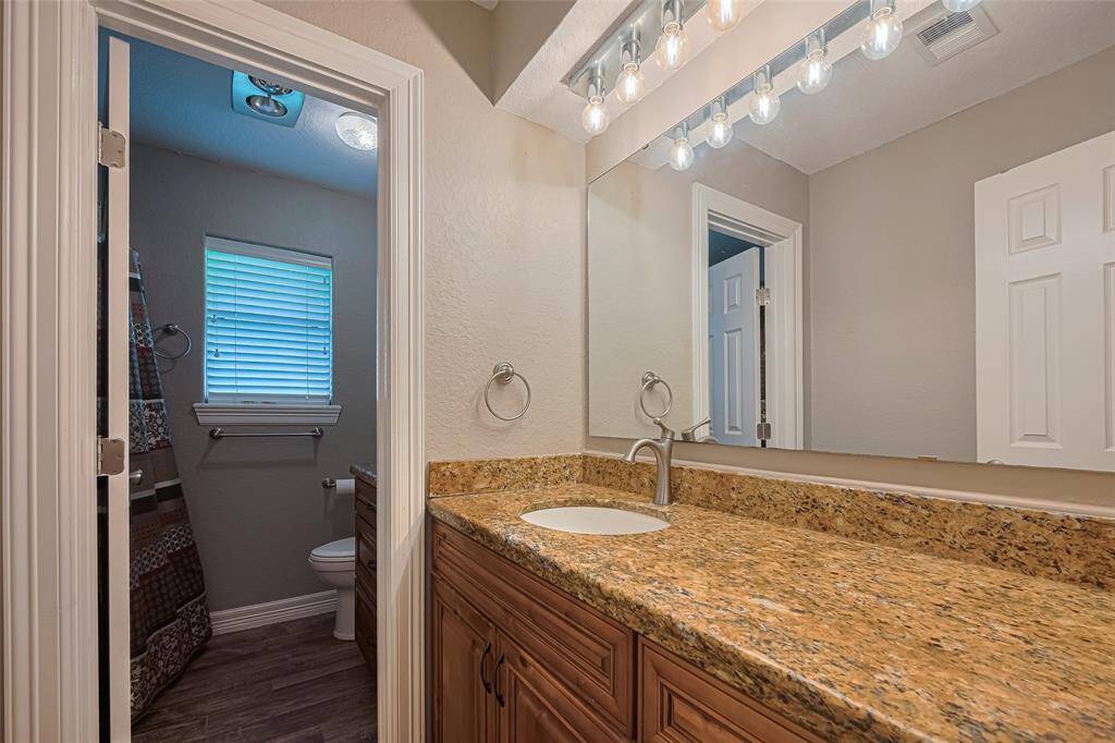 3rd bedroom offers lots of natural lighting from the large window, fan, and ample sized closet