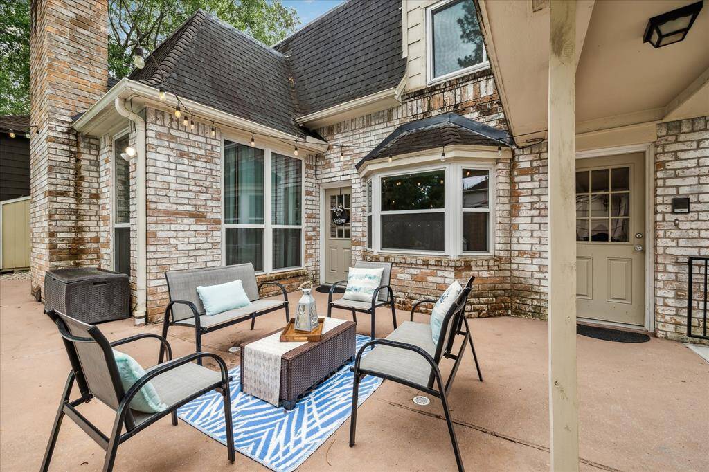 We have curb appeal! It is giving French Country vibes.