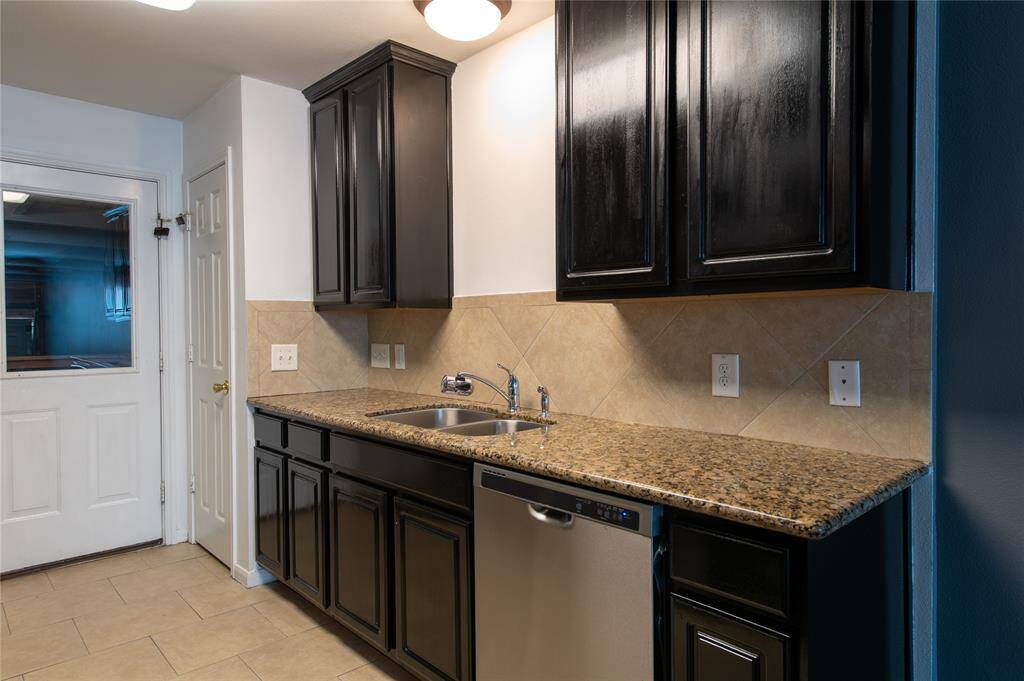 Sink and Dishwasher