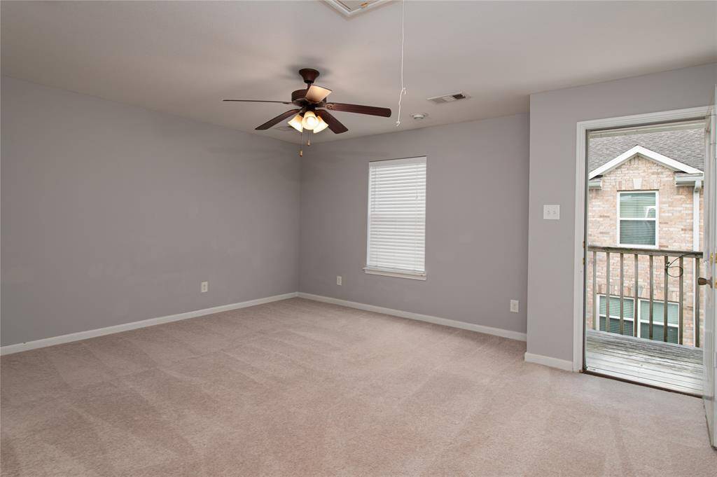 Master Bedroom with Balcony Access
